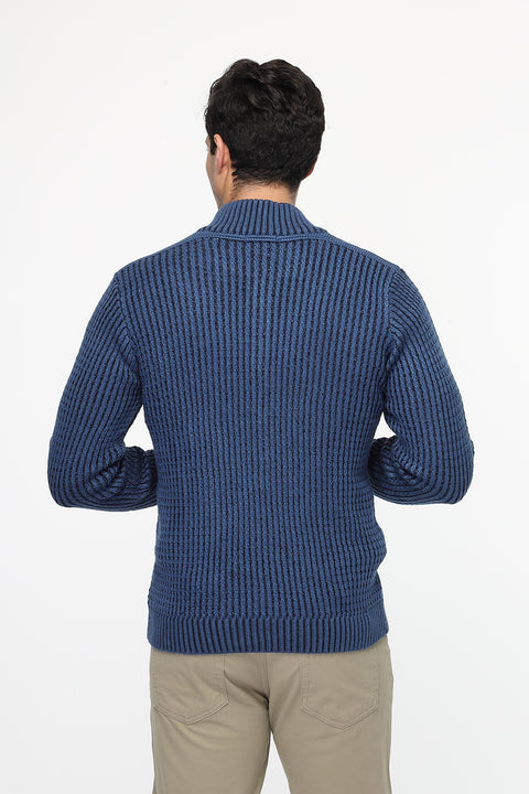 Regular Fit Pullover Dark Blue
