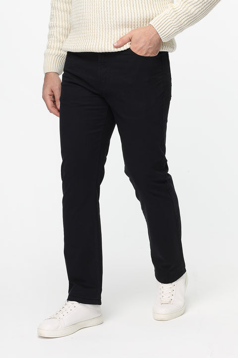 Straight Fit Chino Black