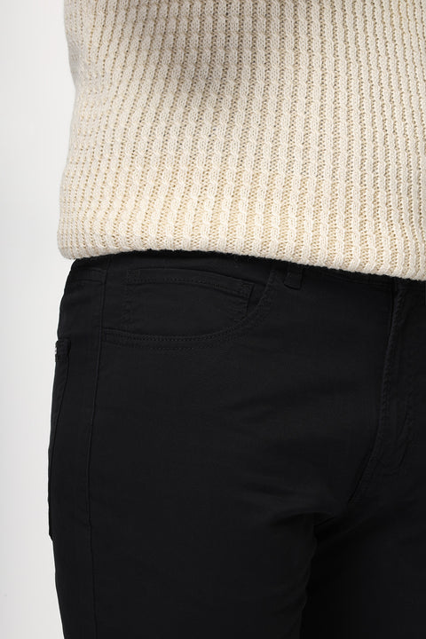 Straight Fit Chino Black