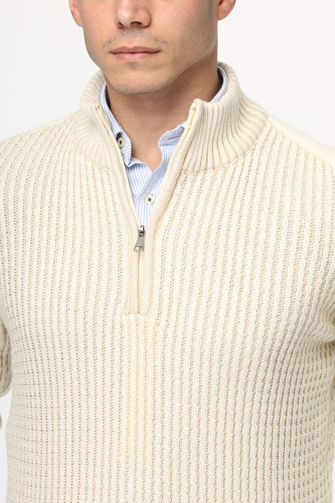 Regular Fit Pullover Beige