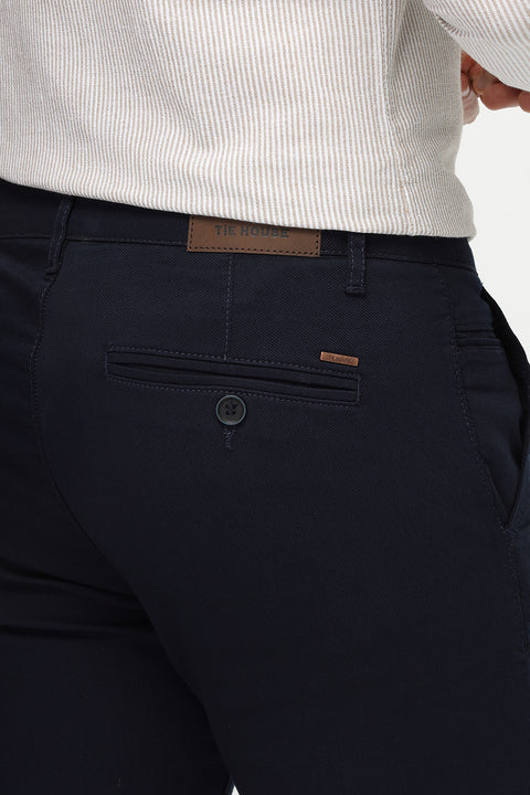 Straight Fit Chino Dark Blue