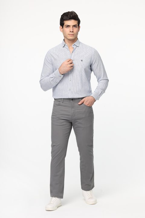 Straight Fit Chino Gray