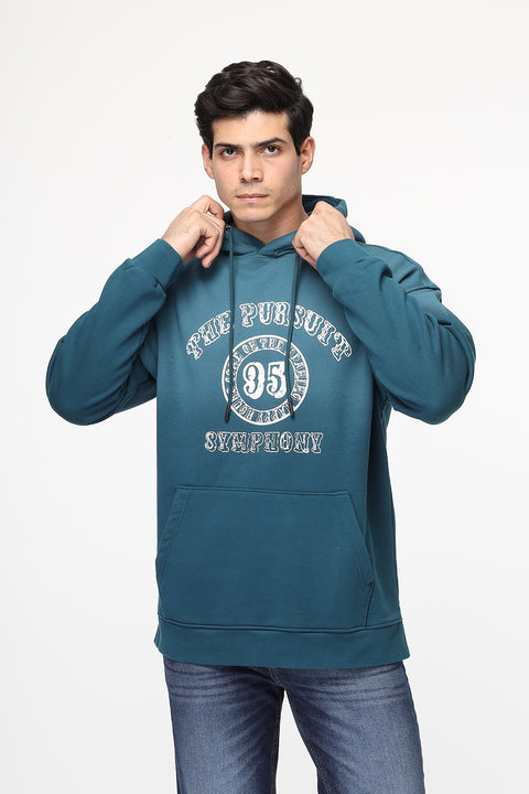 Over Size Sweat Shirt Green
