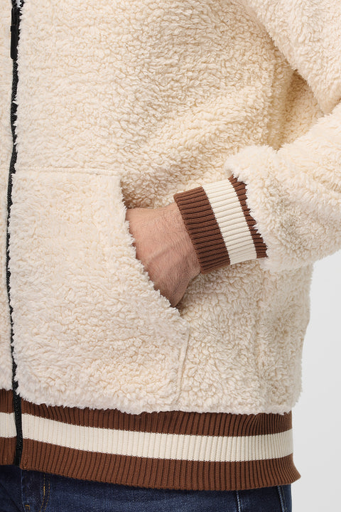 Regular Fit Sweat Shirt Beige