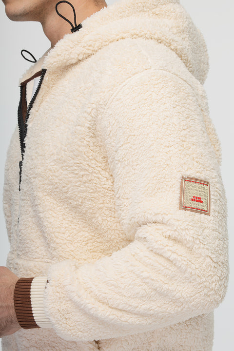 Regular Fit Sweat Shirt Beige