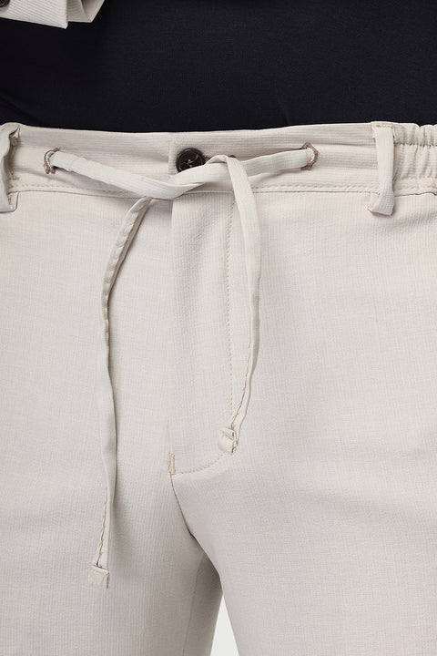 Slim Fit Suit Beige