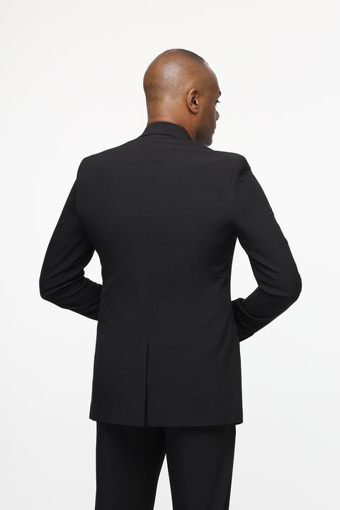 Slim Fit Suit Black