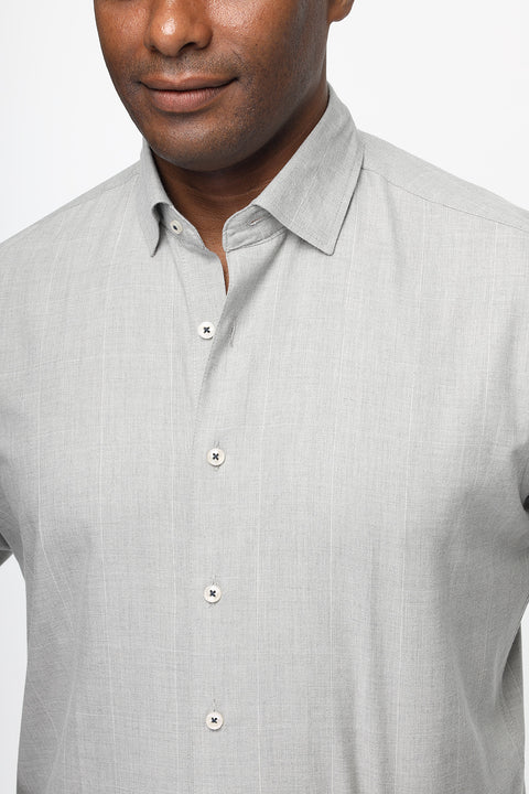 Regular Fit Shirt Gray