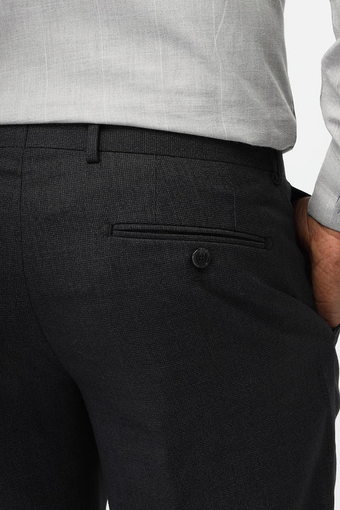 Straight Fit Classic Pants Dark Gray