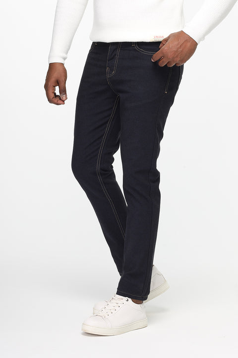 Slim Fit Trousers Jeans Dark Blue