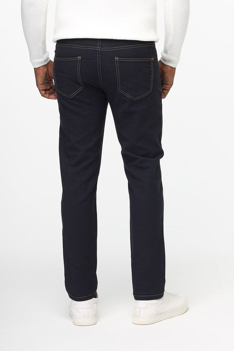 Slim Fit Trousers Jeans Dark Blue