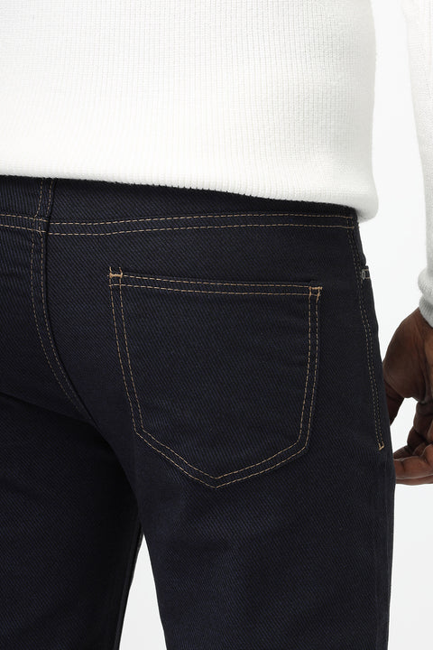 Slim Fit Trousers Jeans Dark Blue
