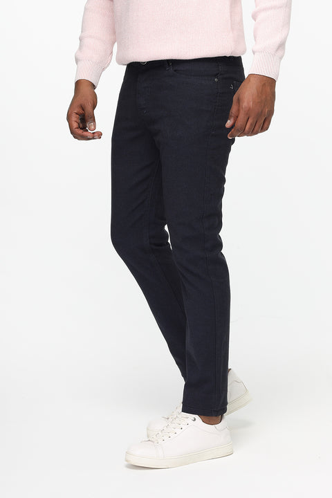 Slim Fit Trousers Jeans Dark Blue