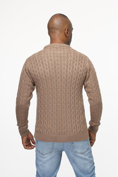 Regular Fit Pullover Beige