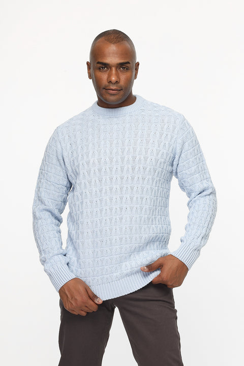 Regular Fit Pullover Light Blue