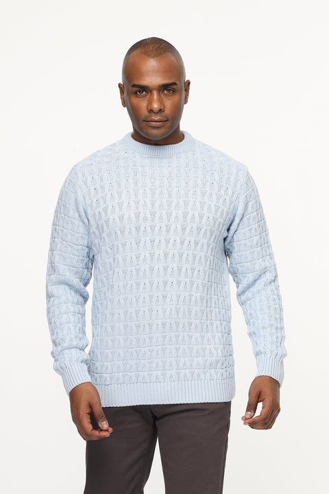 Regular Fit Pullover Light Blue