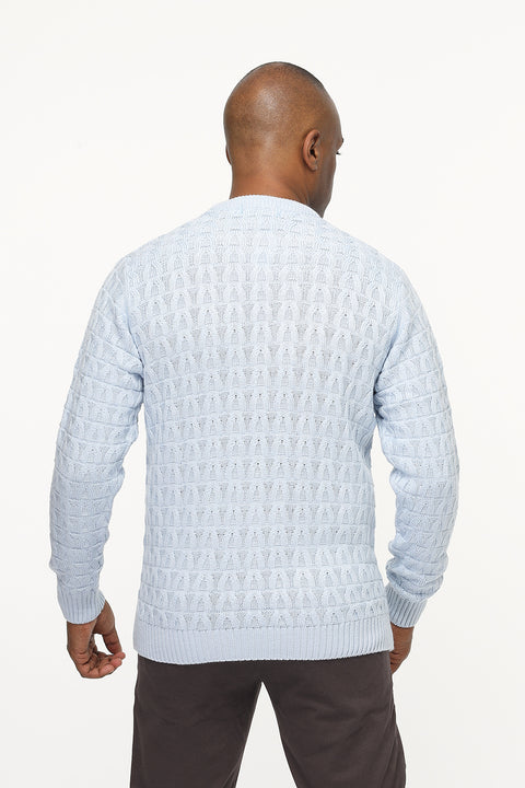 Regular Fit Pullover Light Blue