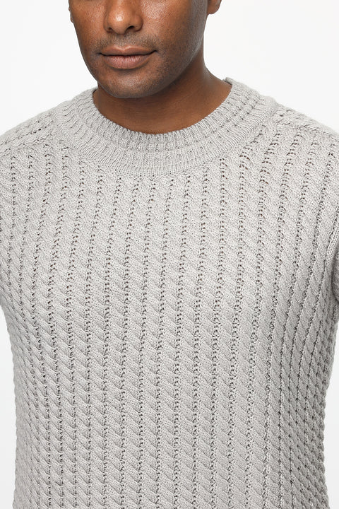 Regular Fit Pullover Gray