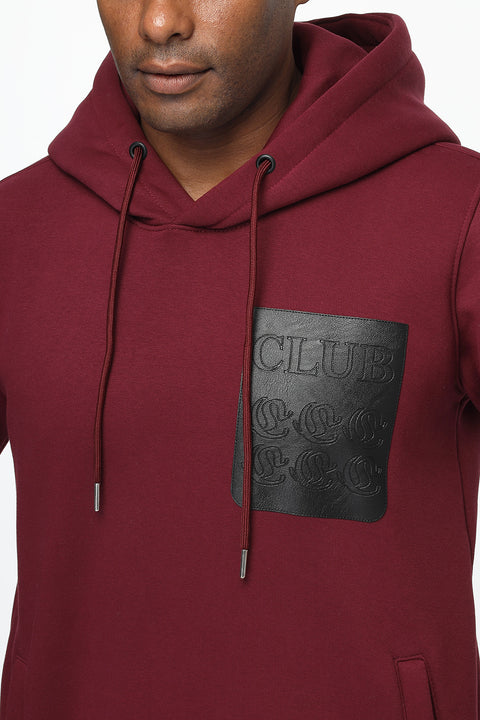 Regular Fit Sweat Shirt Maroon