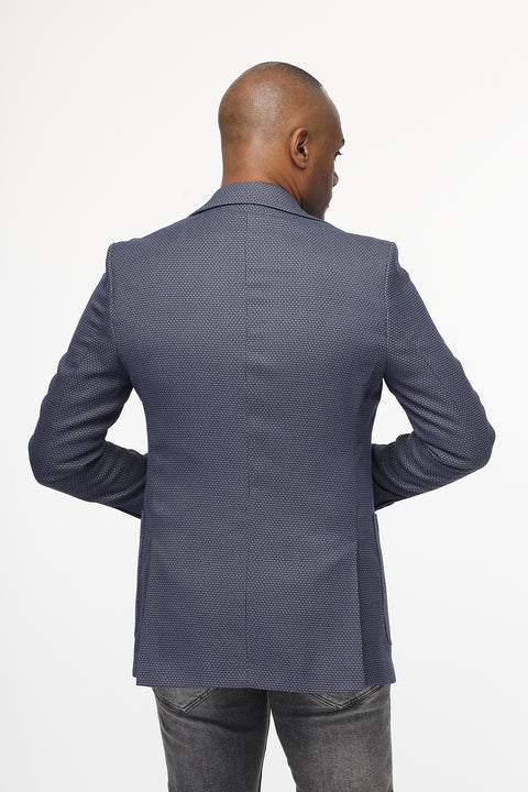 Slim Fit Blazer Blue