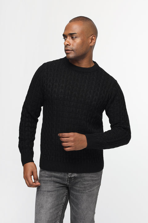 Regular Fit Pullover Black