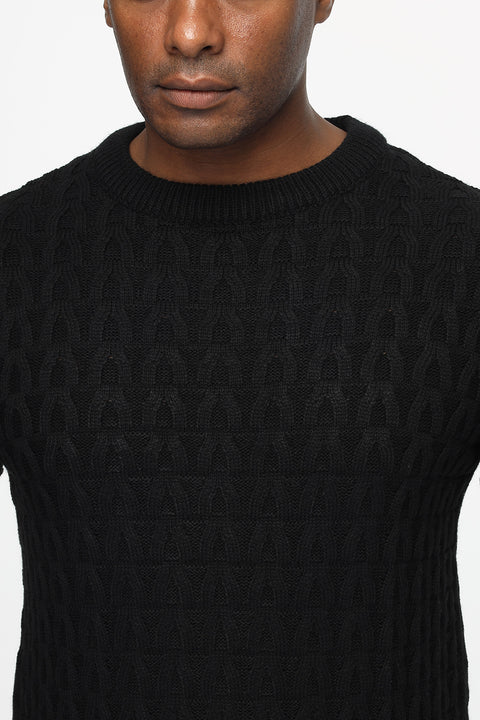 Regular Fit Pullover Black