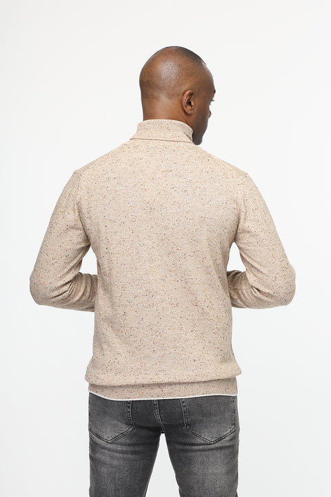 Regular Fit Pullover Beige