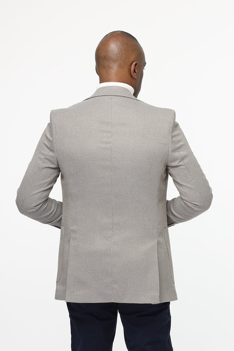 Slim Fit Blazer Beige