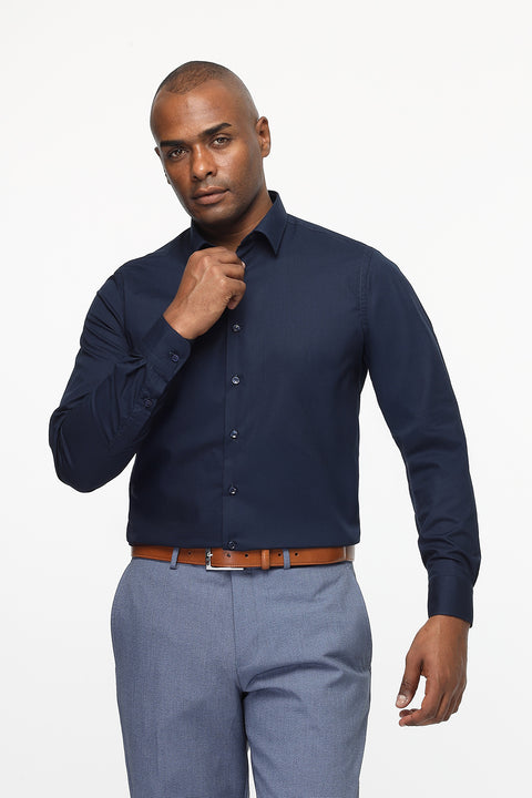 Classic Shirt Slim fit Dark Blue