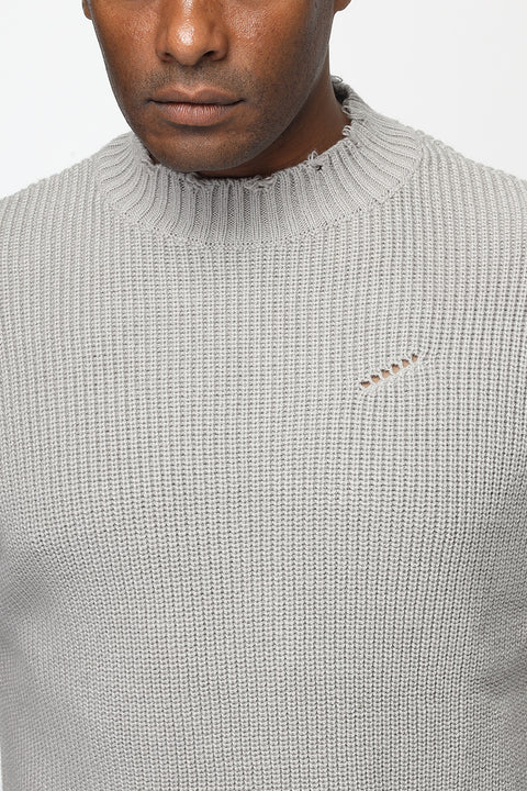 Over Size Pullover Gray