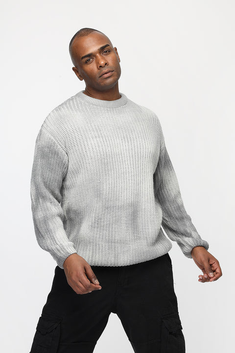 Over Size Pullover Gray