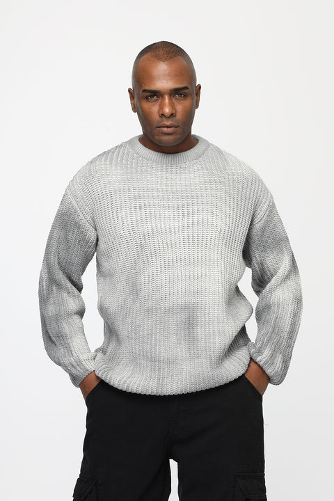 Over Size Pullover Gray