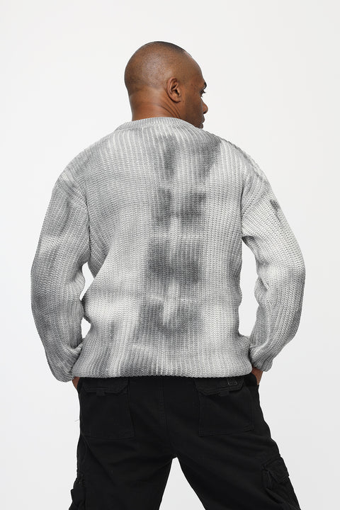 Over Size Pullover Gray