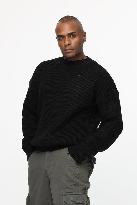 Over Size Pullover Black