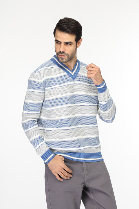 Regular Fit Pullover Light Blue