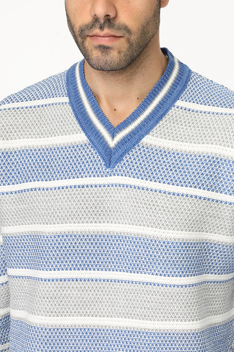 Regular Fit Pullover Light Blue