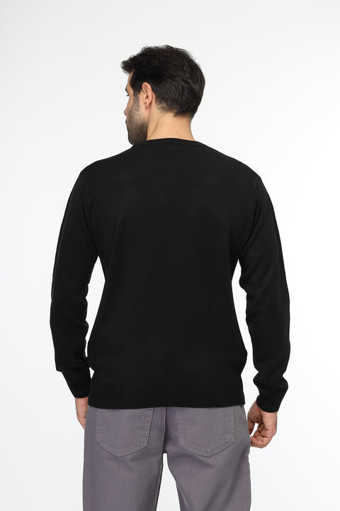 Regular Fit Pullover Black