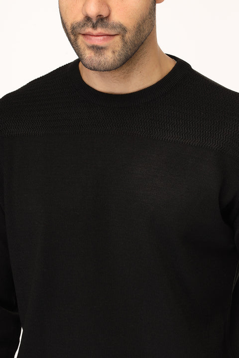 Regular Fit Pullover Black