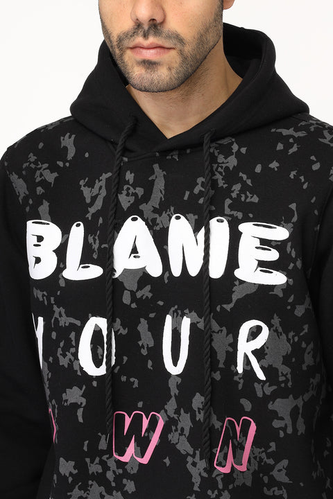 Regular Fit Sweat Shirt Black
