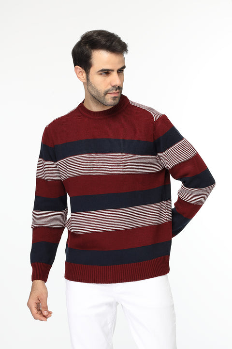 Regular Fit Pullover Maroon
