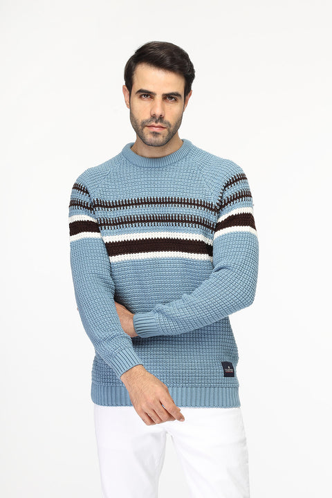 Regular Fit Pullover Blue
