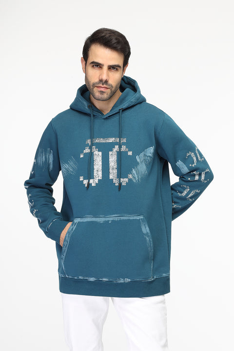 Regular Fit Sweat Shirt Green