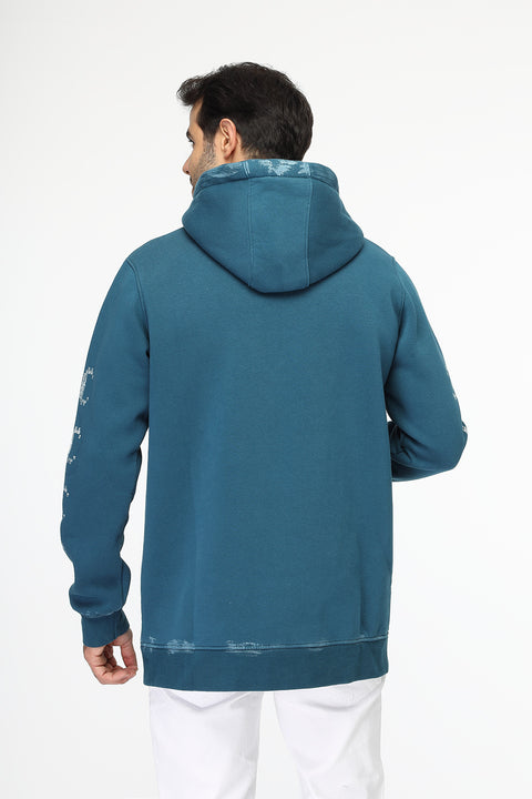 Regular Fit Sweat Shirt Green