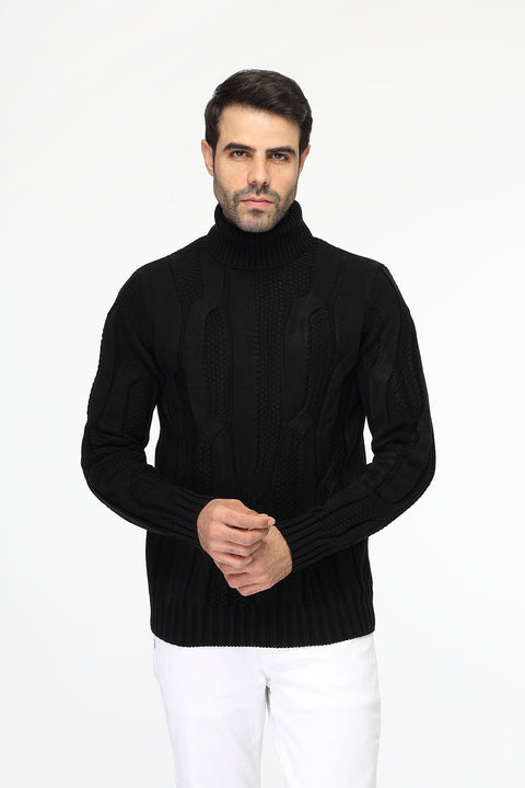 Regular Fit Pullover Black