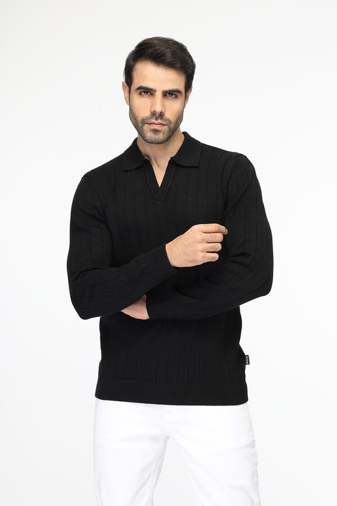 Regular Fit Pullover Black