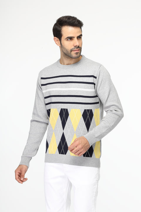 Regular Fit Pullover Gray