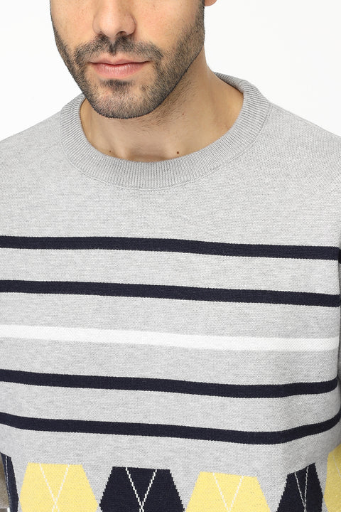 Regular Fit Pullover Gray