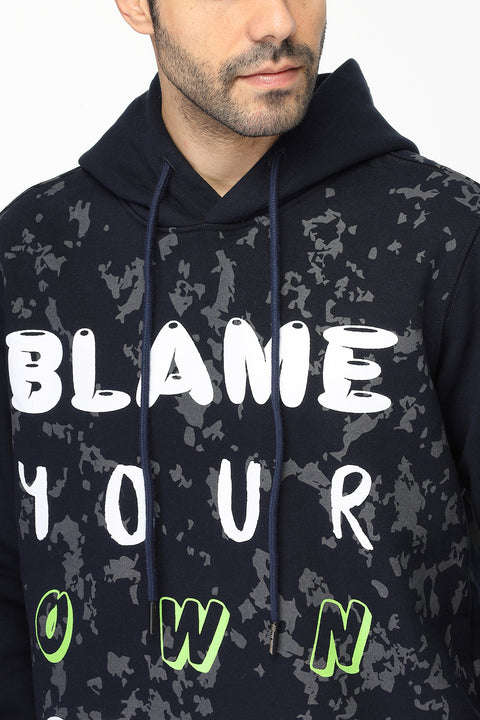 Regular Fit Sweat Shirt Dark Blue