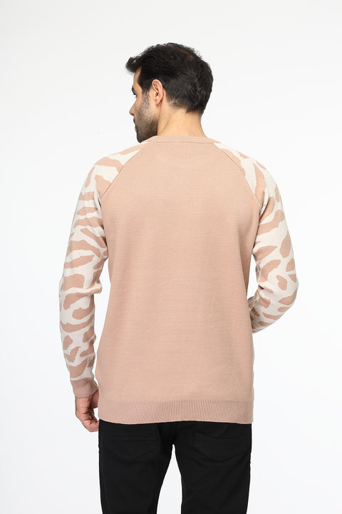 Regular Fit Pullover Beige