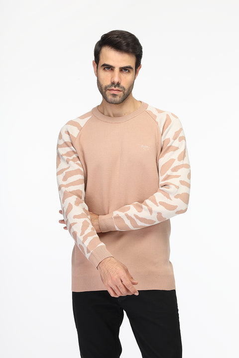 Regular Fit Pullover Beige
